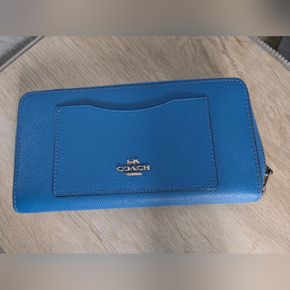 Coach Blue Wallet